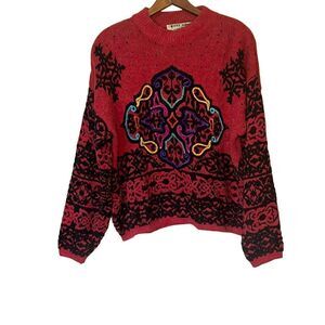Vintage Kitty Hawk By Vivian Wang Crewneck Sweater